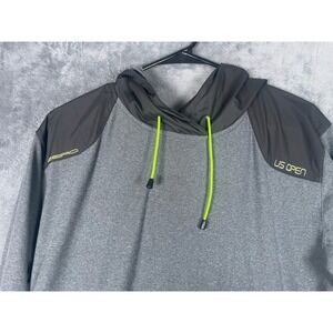 Zero Restriction Tour Series US Open Hoodie Mens XL Gray Performance Pullover